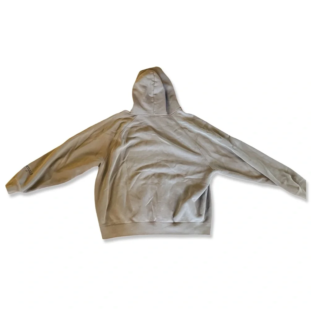 ESSENTIALS fear of god Hoodie in Taupe / Beige | Large | Great Condition | - Picture 2 of 10